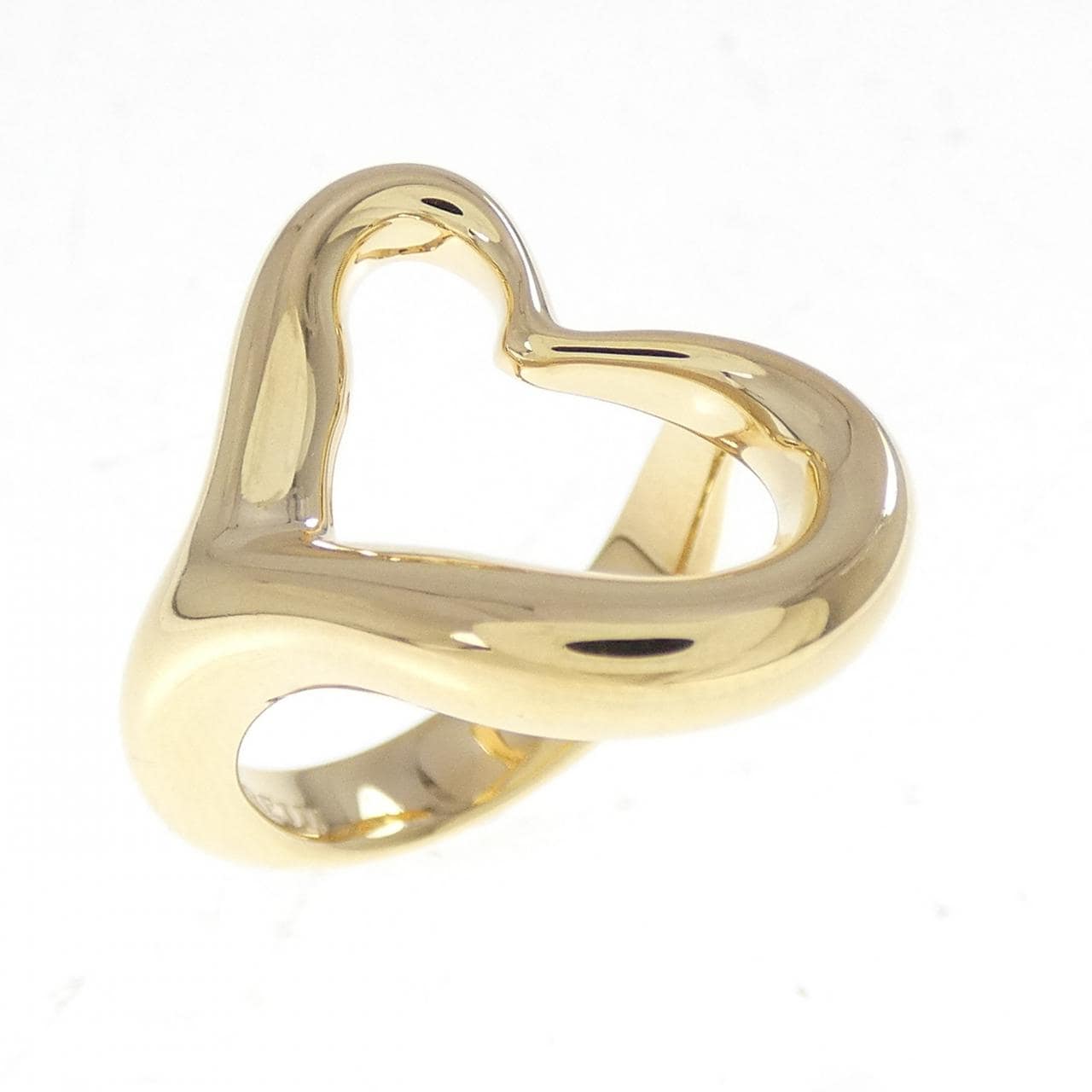 ティファニー オープンハート リング