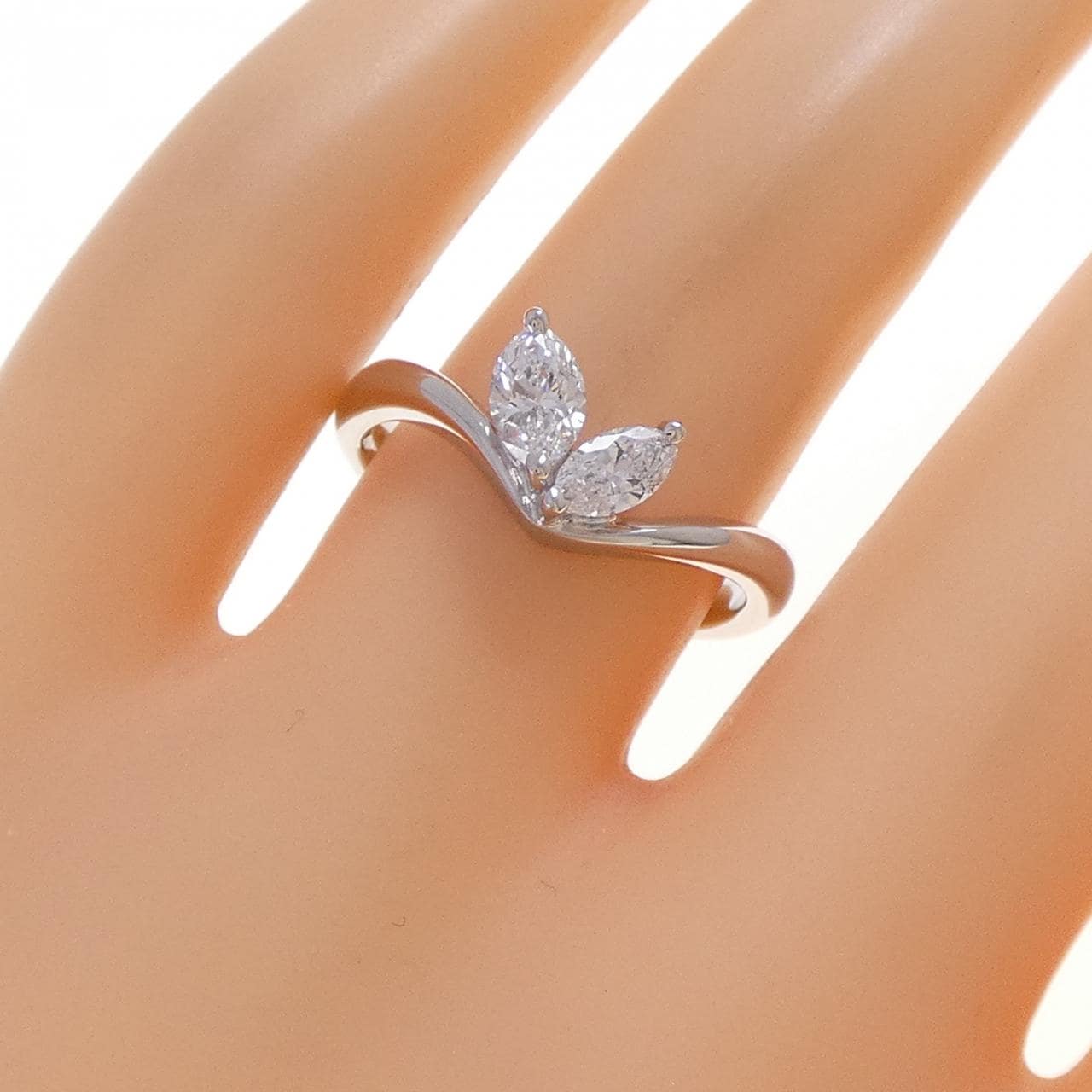 PT900 ダイヤモンド リング 0.53CT