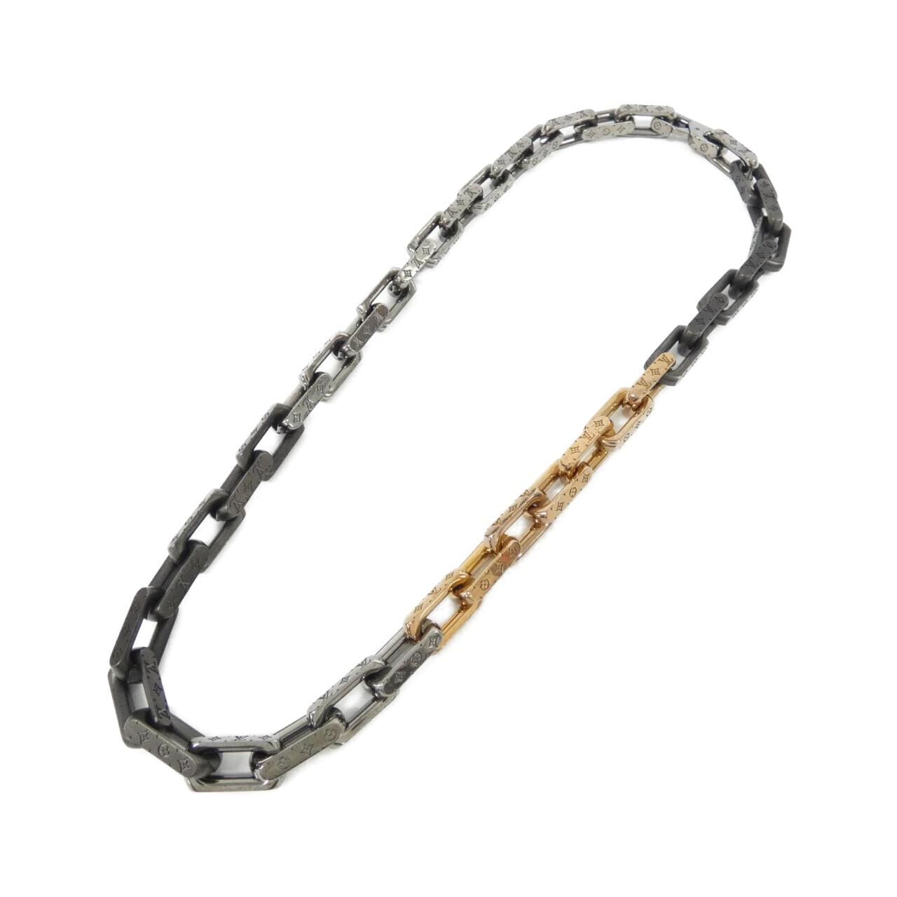 ルイヴィトン コリエ モノグラム チェーン L M01190 ネックレス