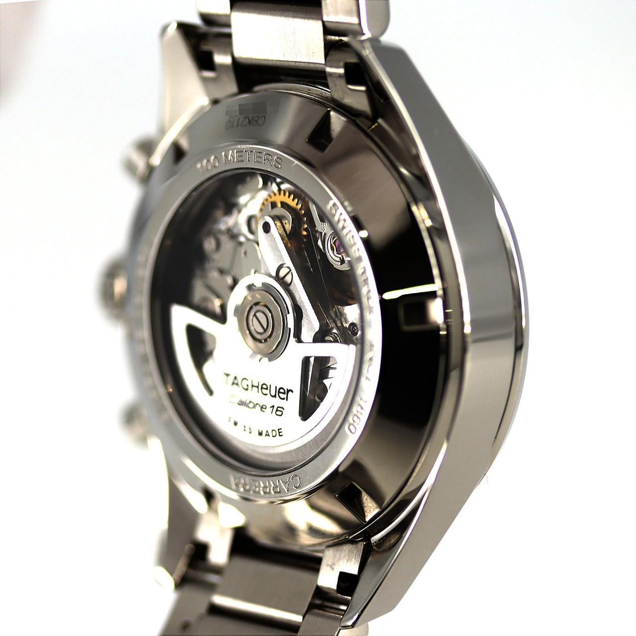 泰格豪雅 Carrera Calibre 16 計時碼錶 CBK2110.BA0715 不鏽鋼自動上弦