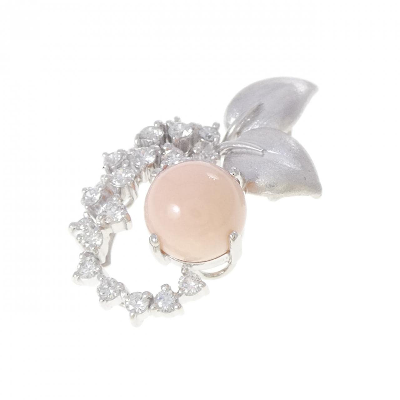 PT900 コンクパール ペンダント 5.41CT