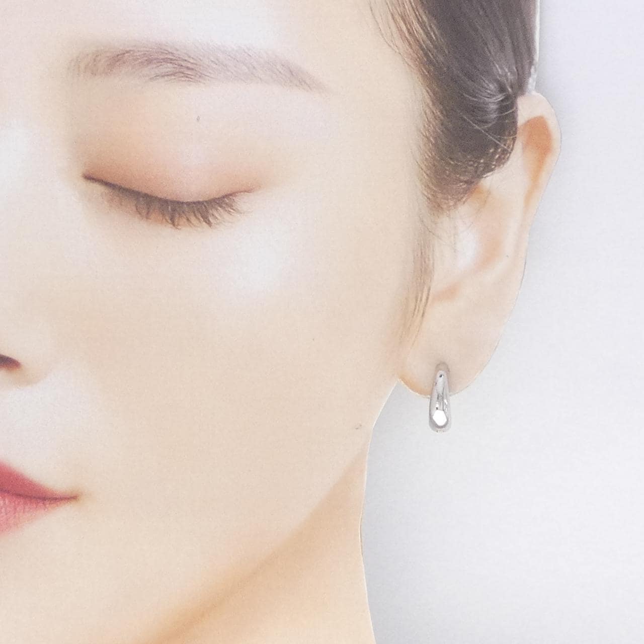 K18YG/PT900 ピアス