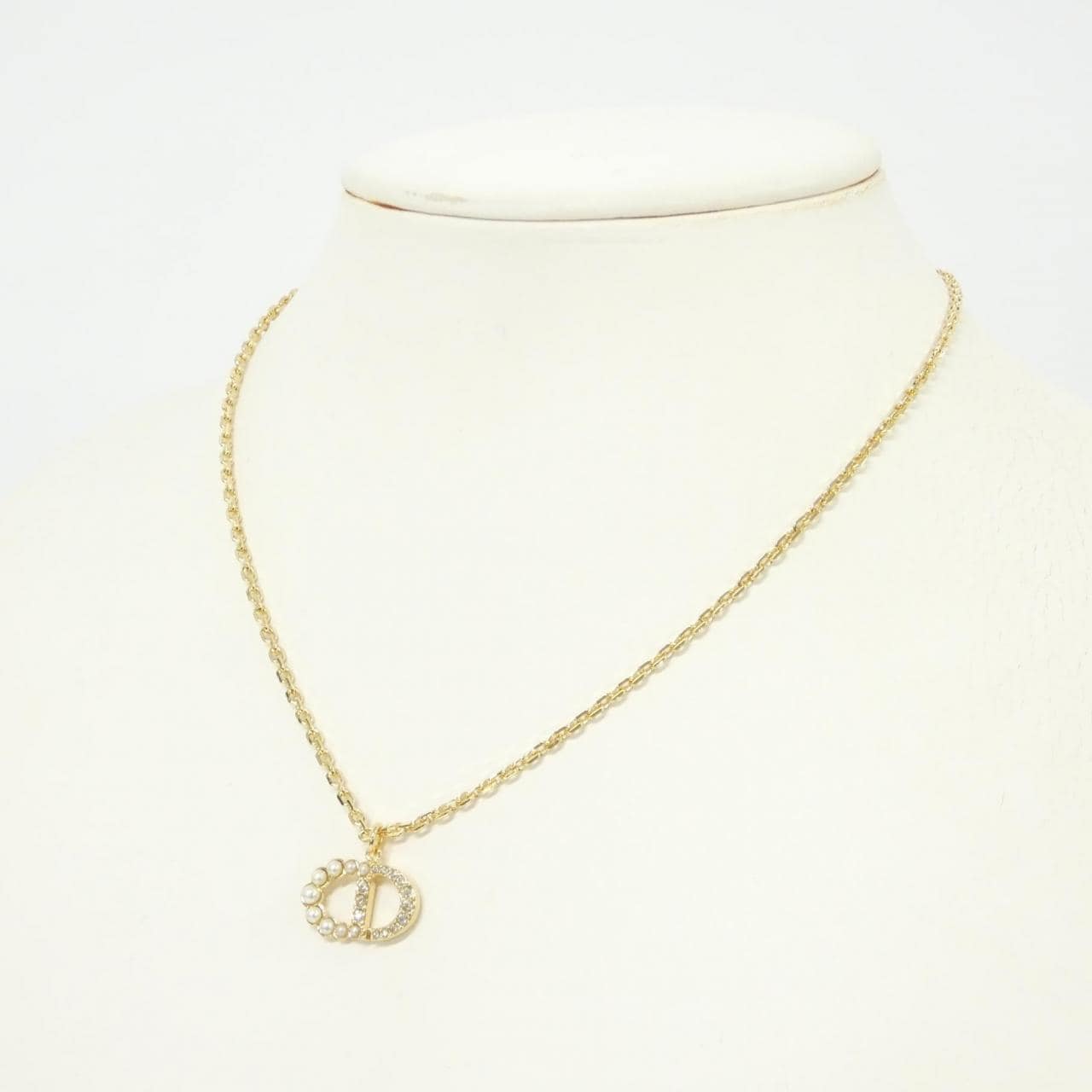 【新品】クリスチャンディオール プチ CD デュオ N3564WOMCY ネックレス