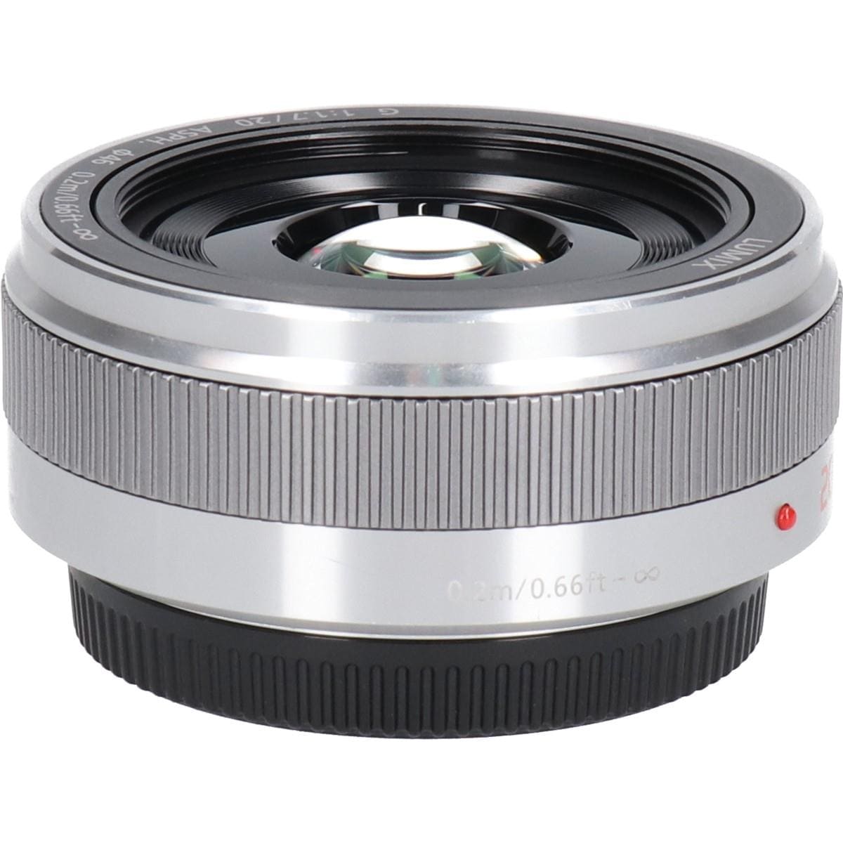Ｇ２０ｍｍ　Ｆ１．７ＩＩ（Ｈ－Ｈ０２０Ａ）　シルバー