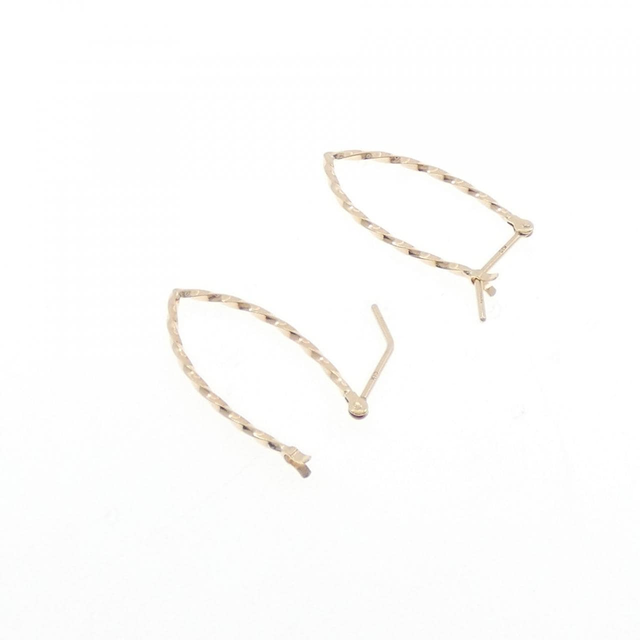 アガット K10YG ピアス