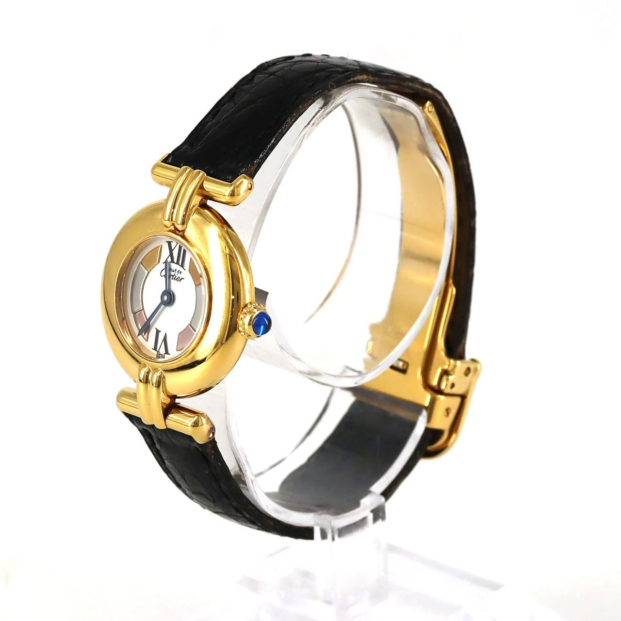 【ノーメンテナンス特価】カルティエ マストコリゼSM GP W1006654 GP クォーツ