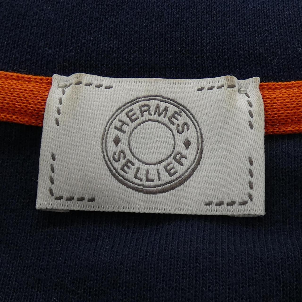 エルメス HERMES クルードセル メンズ H800271E ドゥブル･ジュー ポロシャツ