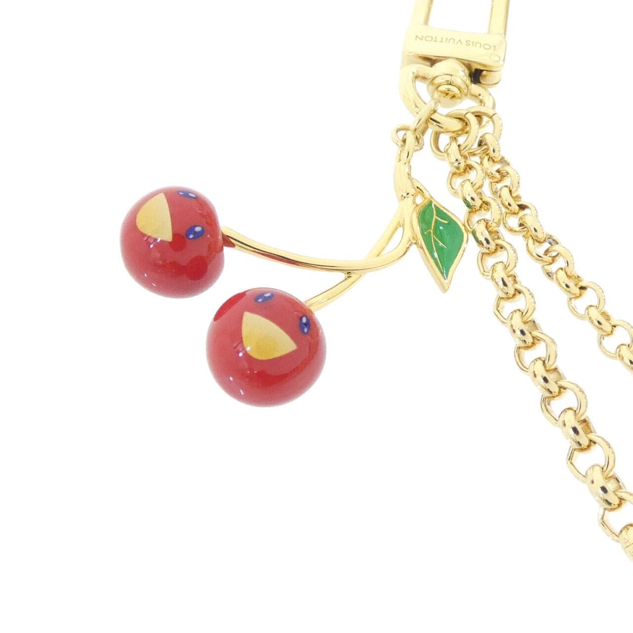 ルイヴィトン (LV X TM) バッグチェーン チェリー M02598 バッグチャーム