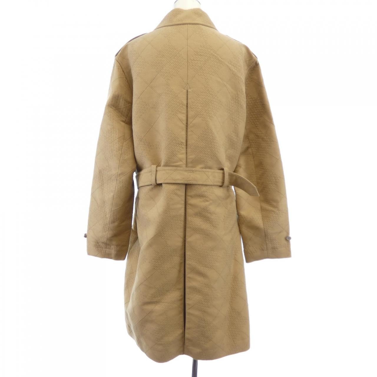 ルイヴィトン LOUIS VUITTON コットンシルクブレンドトレンチ HSK02EQCW トレンチコート