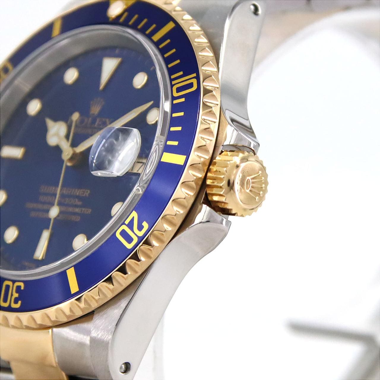 ロレックス サブマリーナーデイト 16613. SSxYG 自動巻 A番