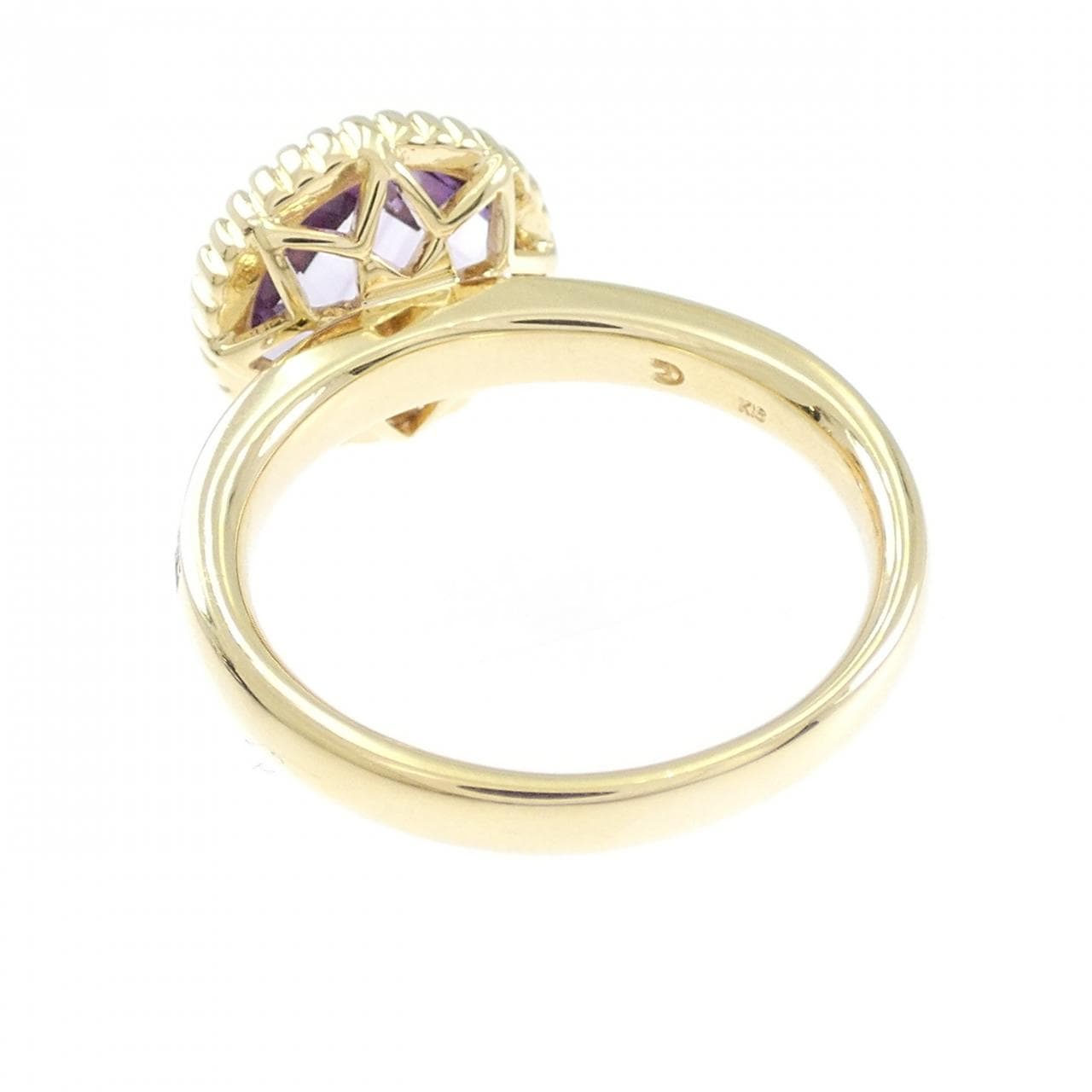 K18YG アメジスト リング