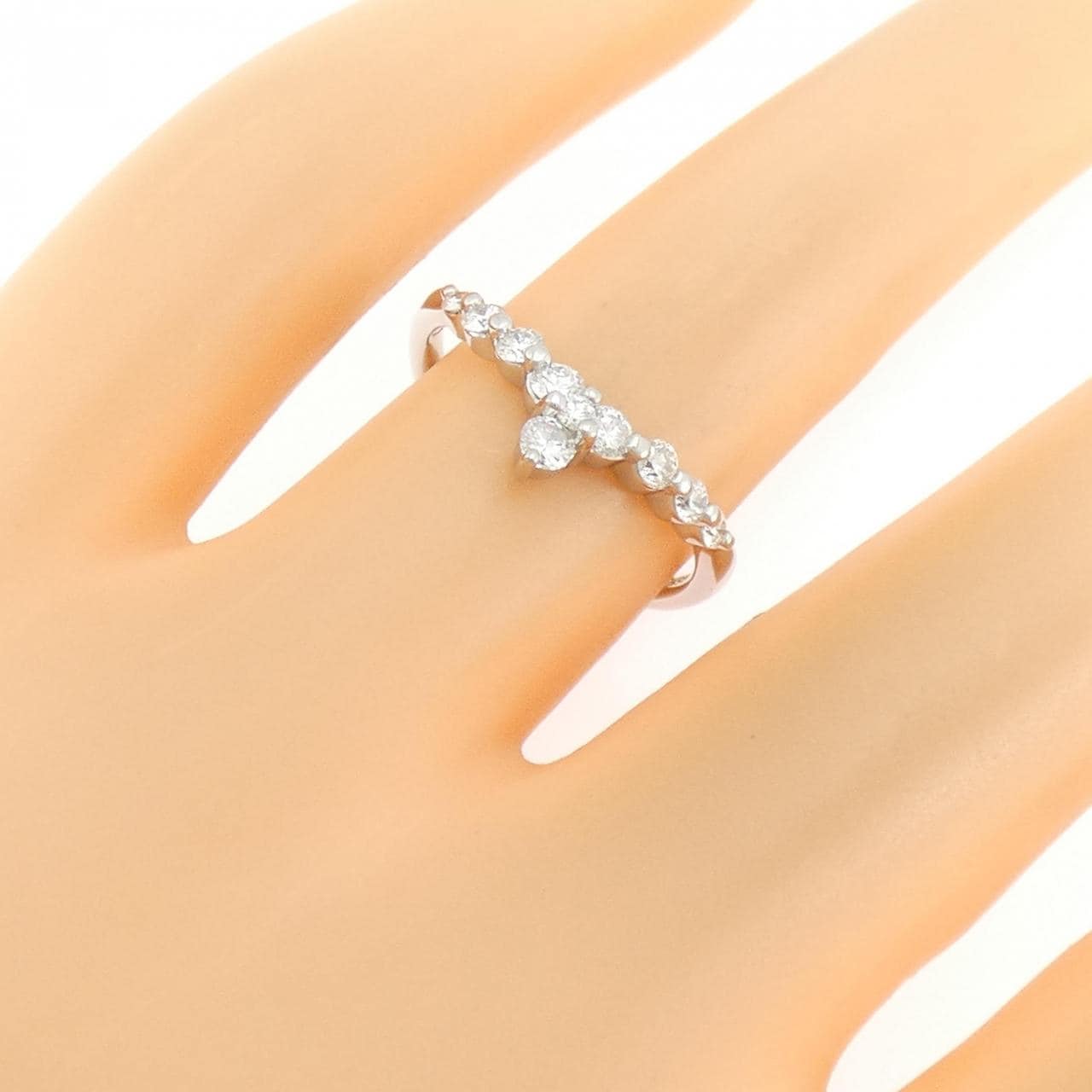 PT950 ダイヤモンド リング 0.36CT
