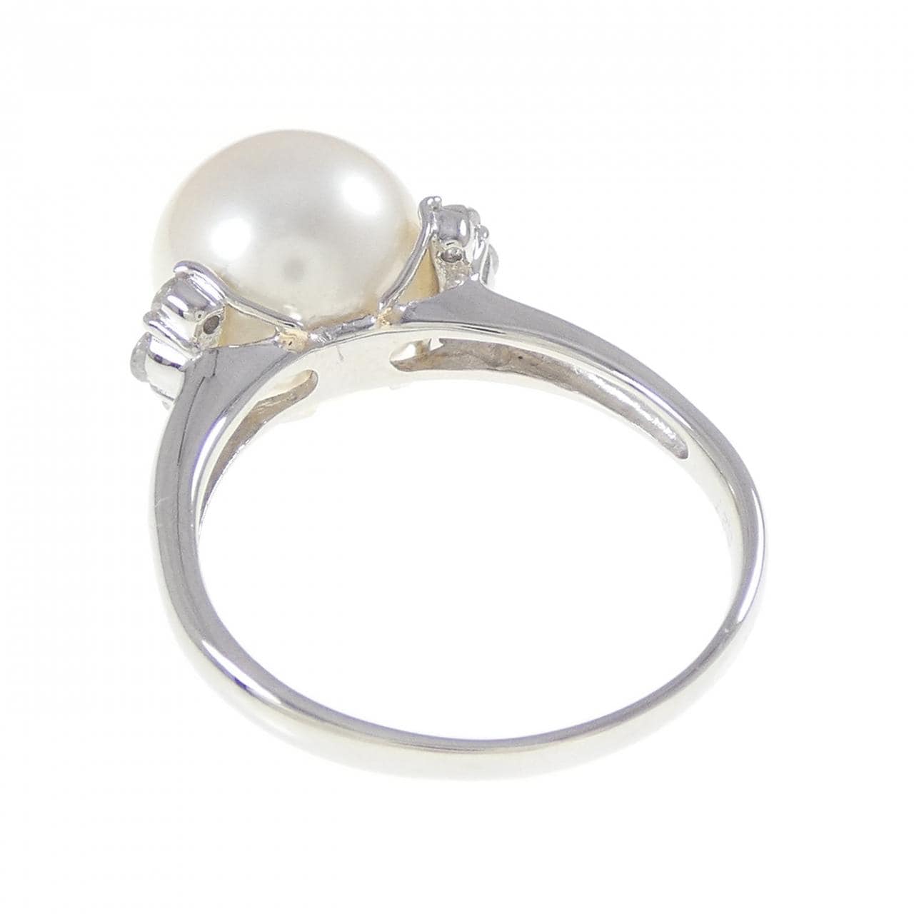 PT900 白蝶パール リング 11mm