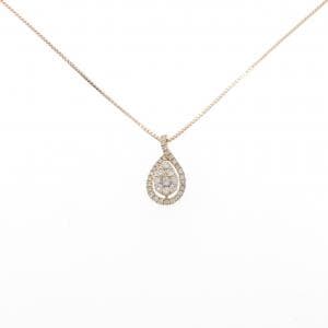 K18PG ダイヤモンド ネックレス 0.30CT