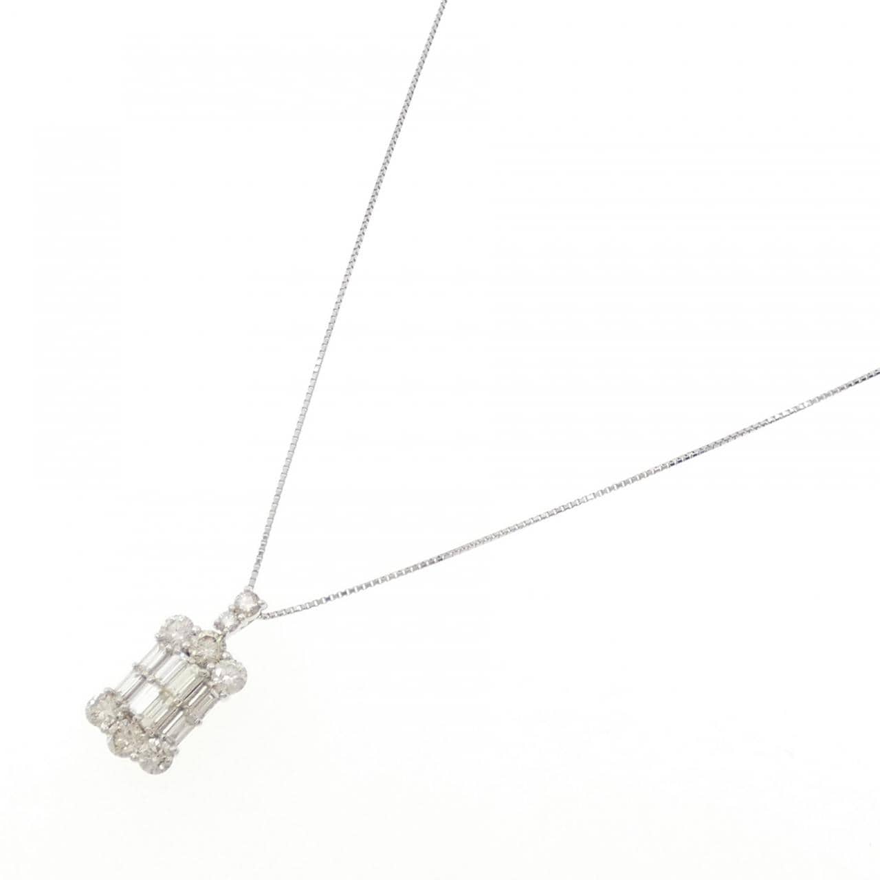 PT900/PT850 ダイヤモンド ネックレス 2.00CT