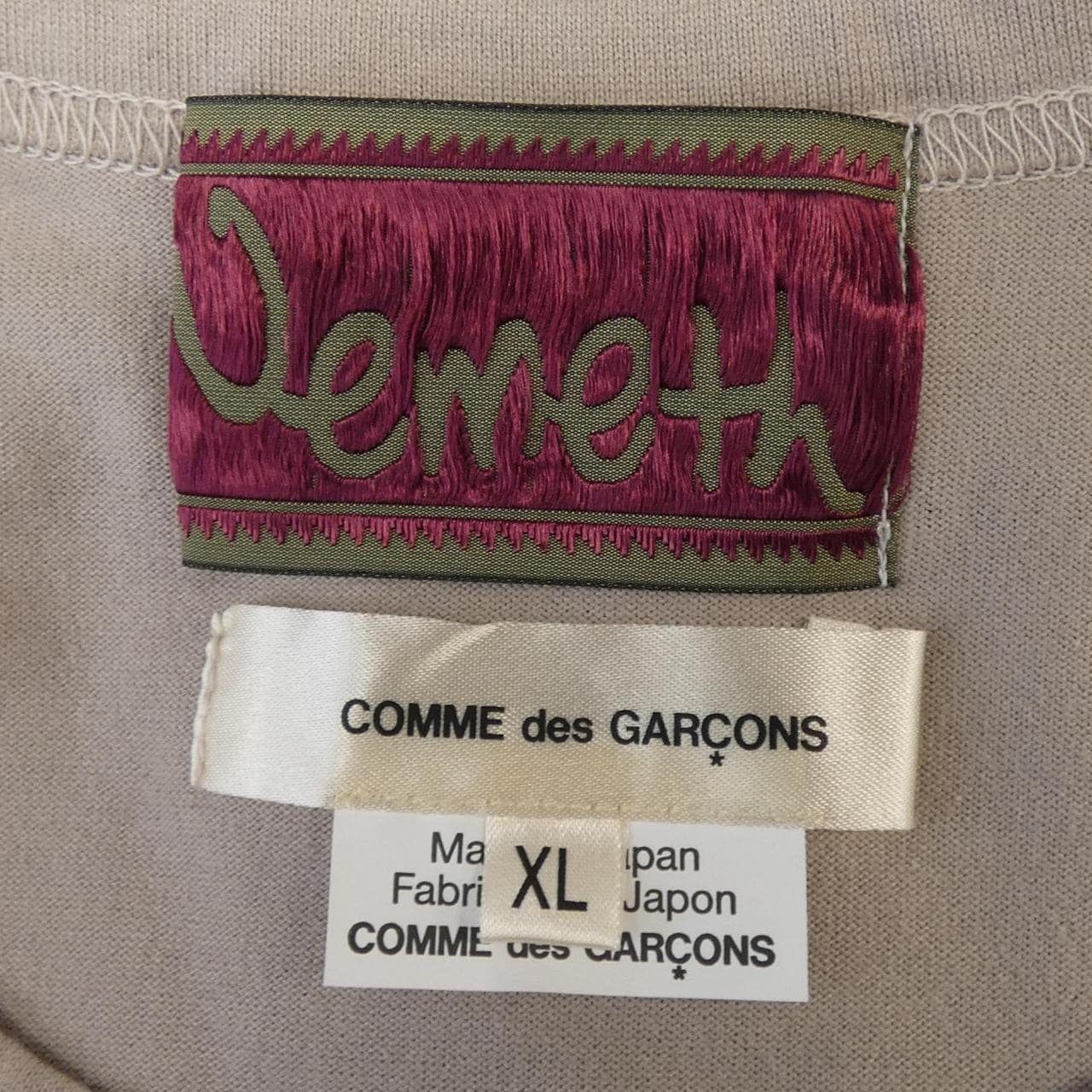 コムデギャルソン COMME des GARCONS ON-T002 NEMETH Tシャツ