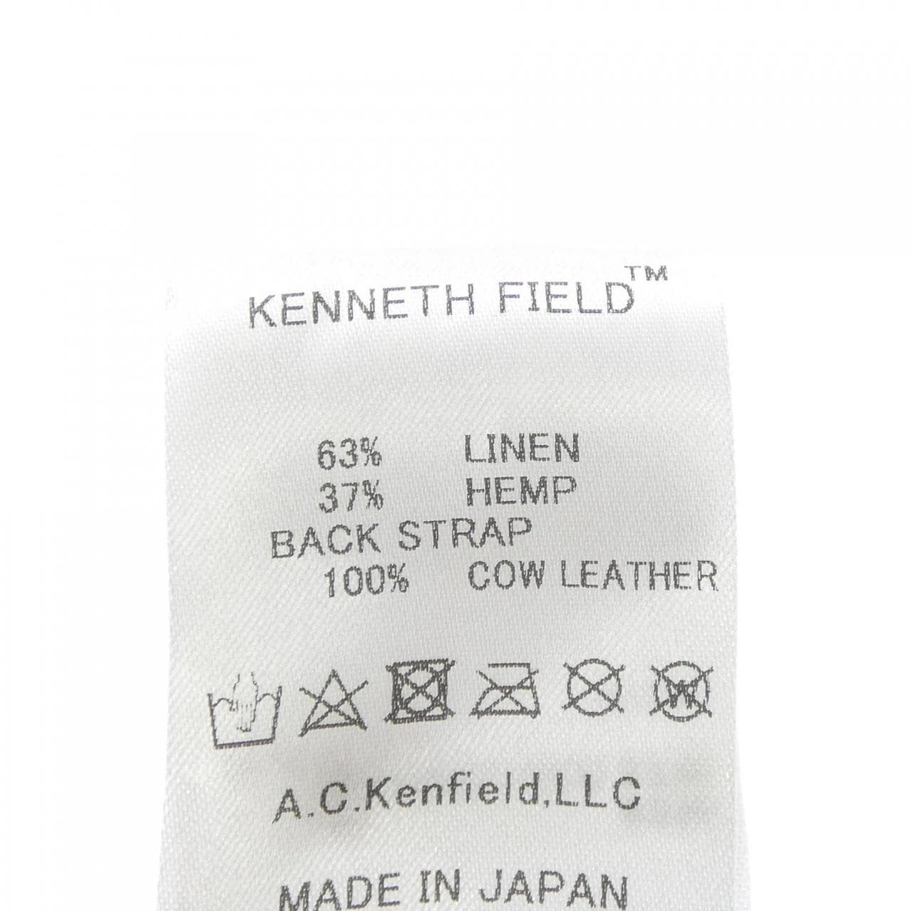 ケネスフィールド KENNETH FIELD キャップ