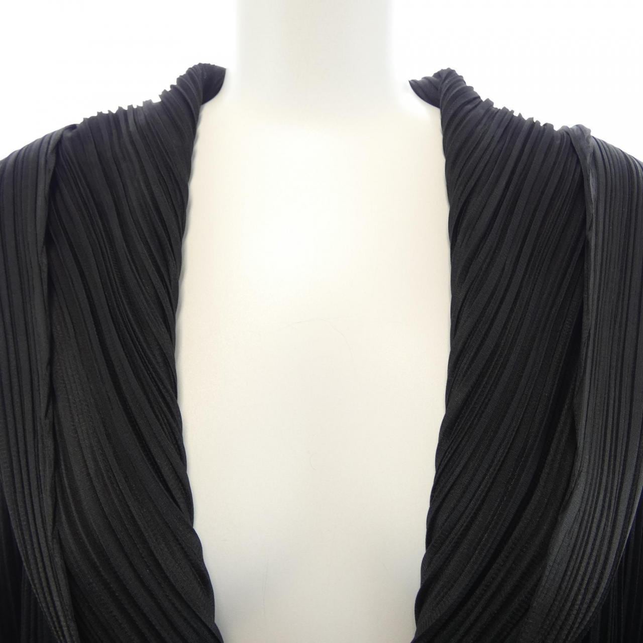 プリーツプリーズ PLEATS PLEASE ロングカーディガン