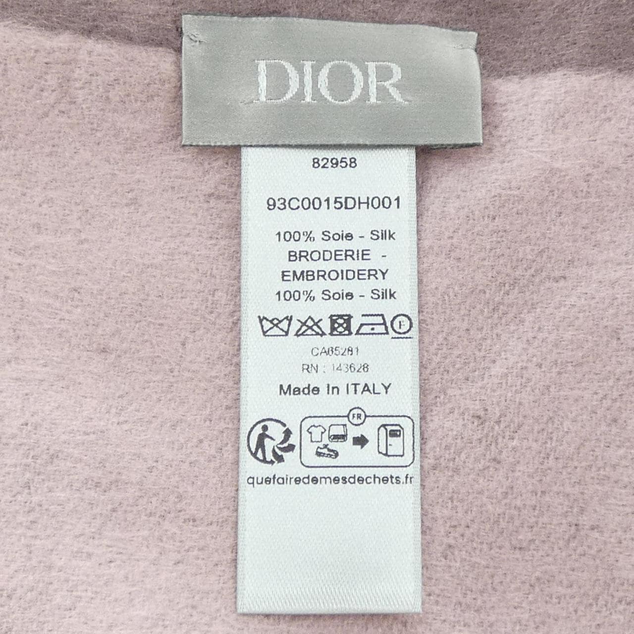 ディオール DIOR 93C0015DH001 MUFFLER