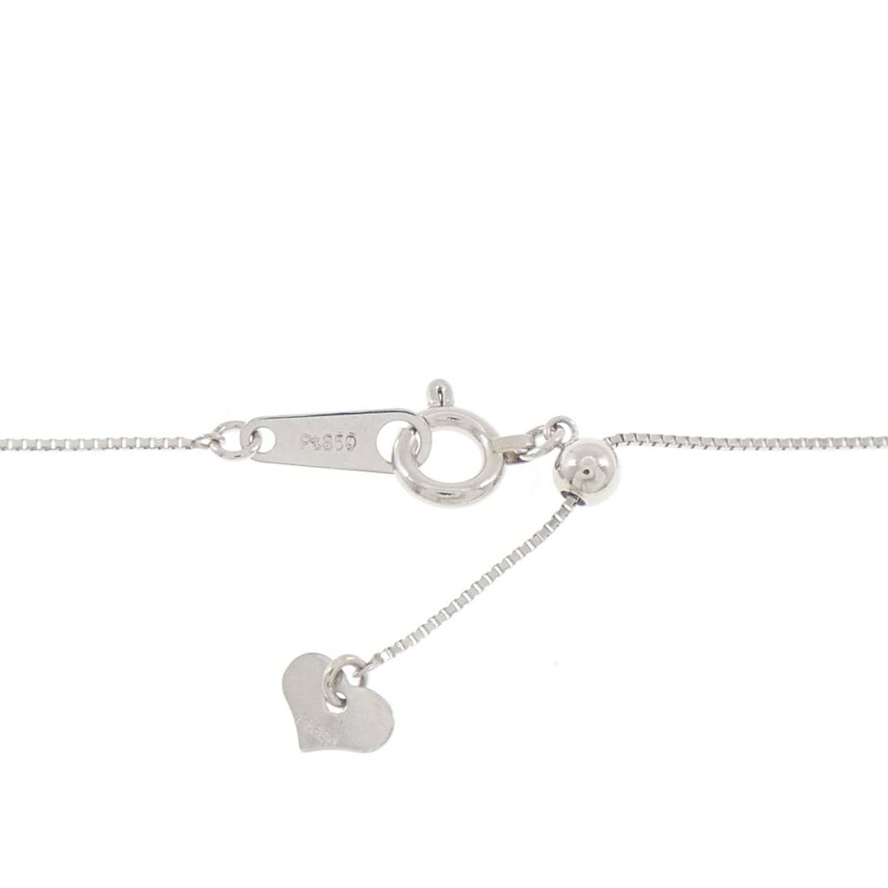 PT900/PT850 ダイヤモンド ネックレス 0.324CT
