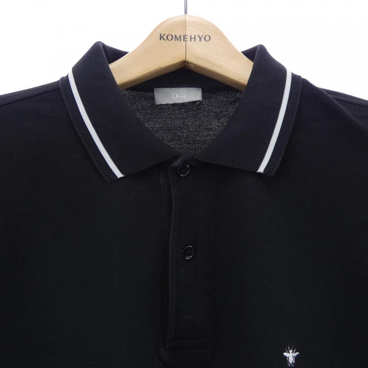 ディオール DIOR DIOR ESSENTIALS BEE コットンピケ 733J805B0373 ポロシャツ