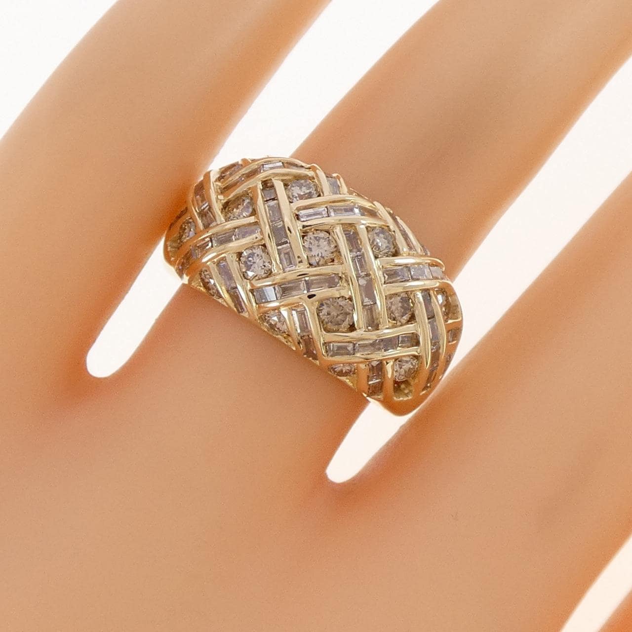 ジーエスティービー ダイヤモンド リング 1.40CT