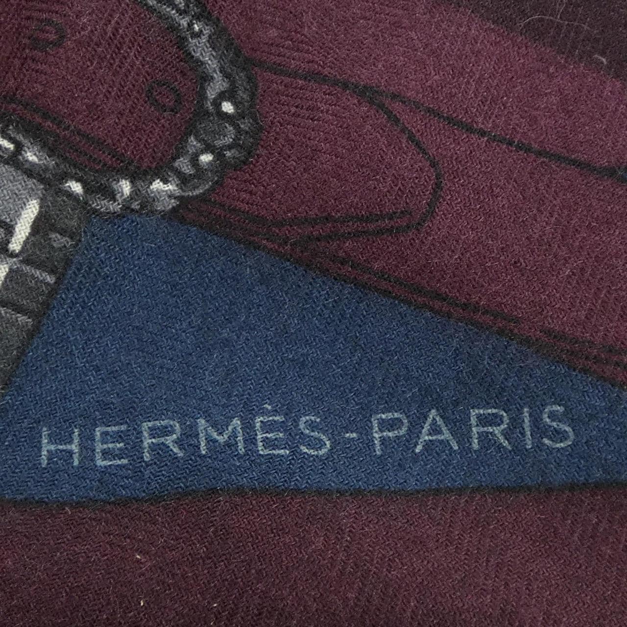 エルメス HERMES FLAMBOYANT WEB ロサンジュGM MUFFLER