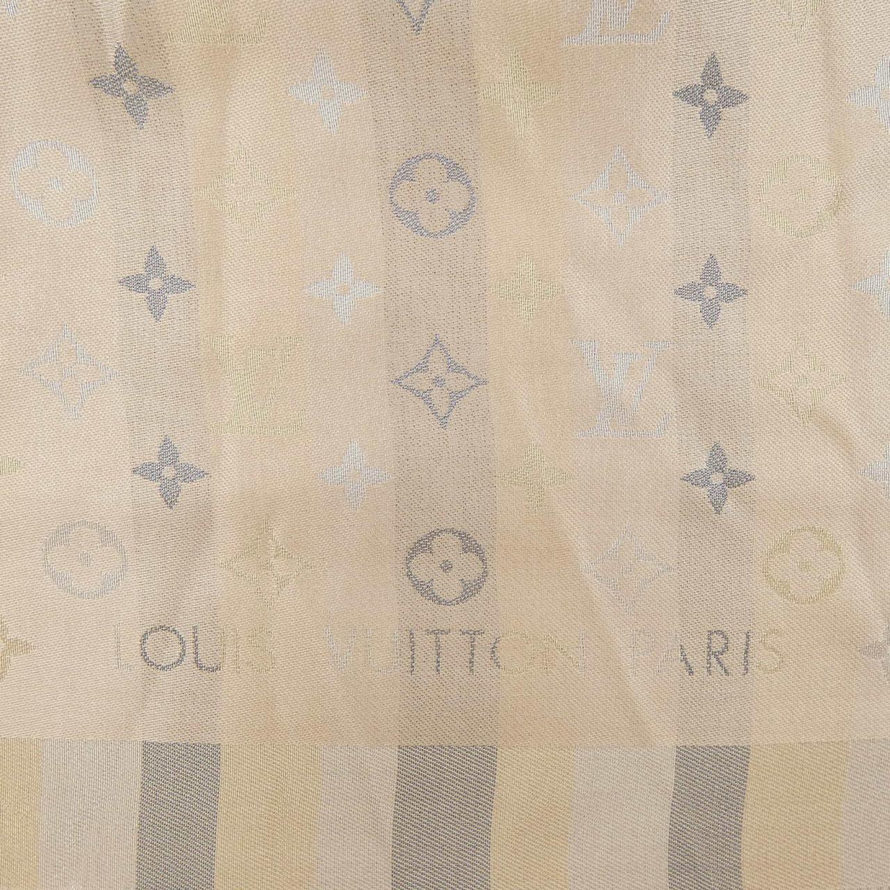 ルイヴィトン LOUIS VUITTON ショール･モノグラム ソーシャイン M76337 ショール