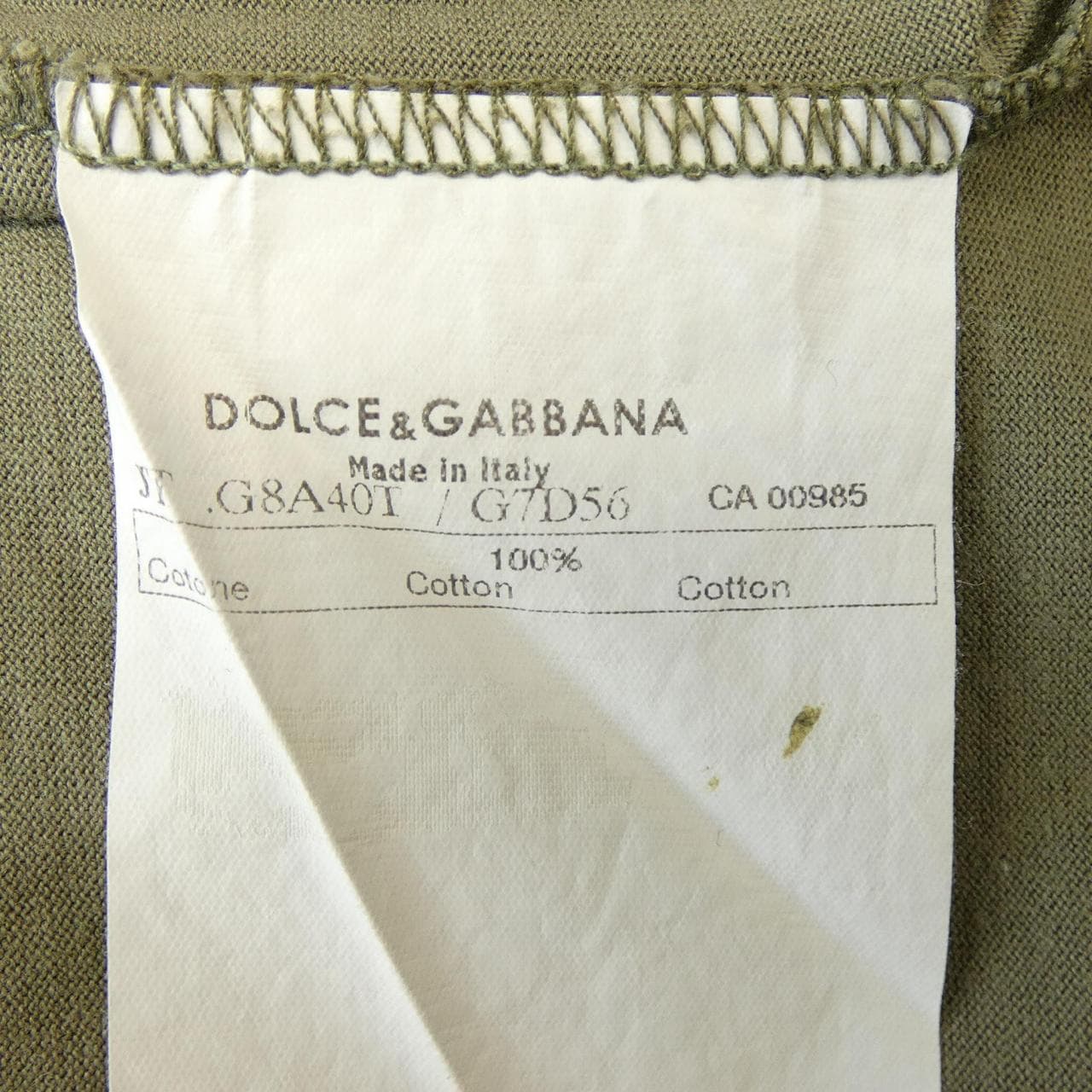 ドルチェアンドガッバーナ DOLCE&GABBANA Tシャツ