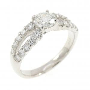 PT900 ダイヤモンド リング 0.496CT H VS2 Good