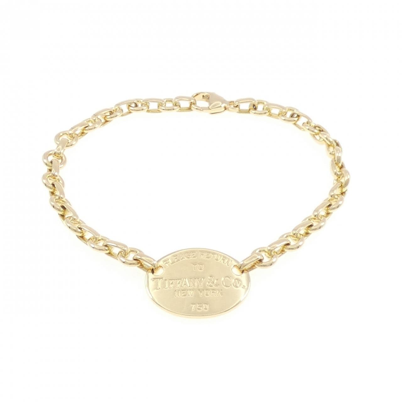 ティファニー 750YG ブレスレット