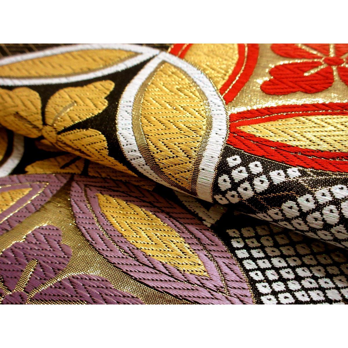 袋帯　芯なし仕立