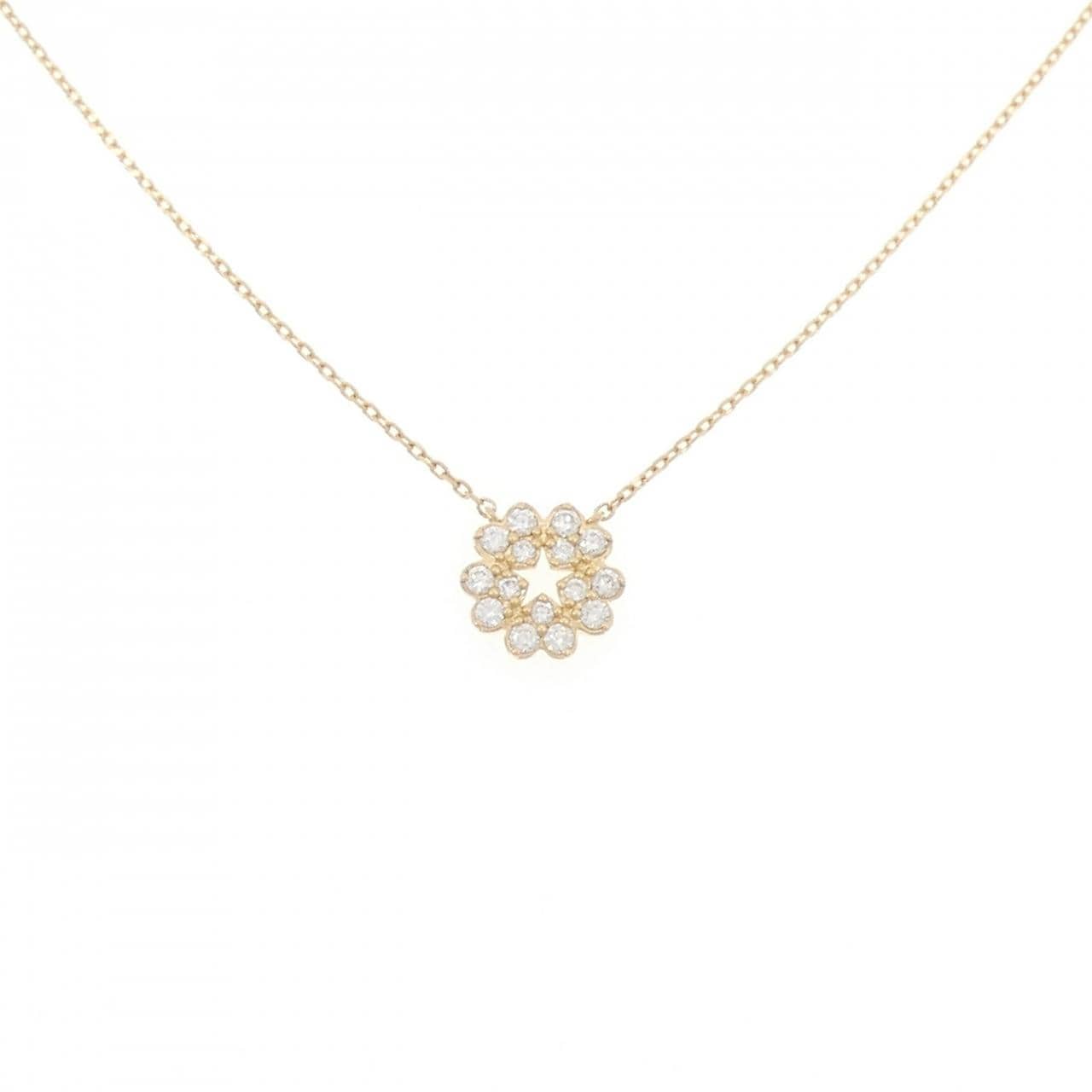 ポンテヴェキオ ダイヤモンド ネックレス 0.12CT