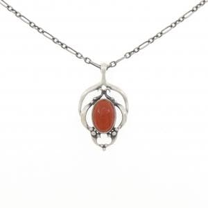 ジョージ ジェンセン カーネリアン ネックレス