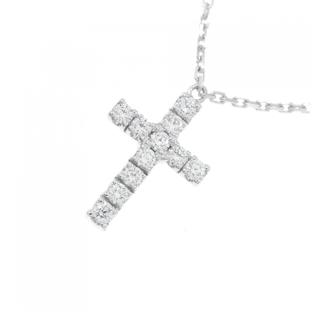 Cartier十字架项链