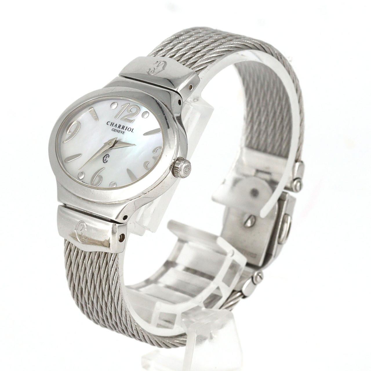 【ノーメンテナンス還元価格】フィリップシャリオール ダーリン OVAL SS クォーツ