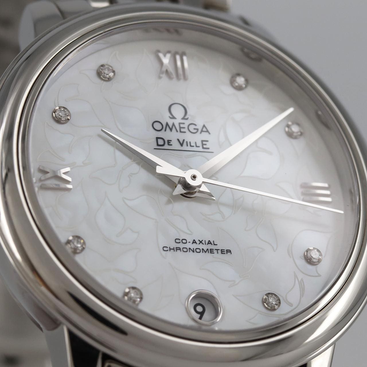 【新品】オメガ デ･ヴィル プレステージ バタフライ･8P 424.10.33.20.55.001 SS 自動巻