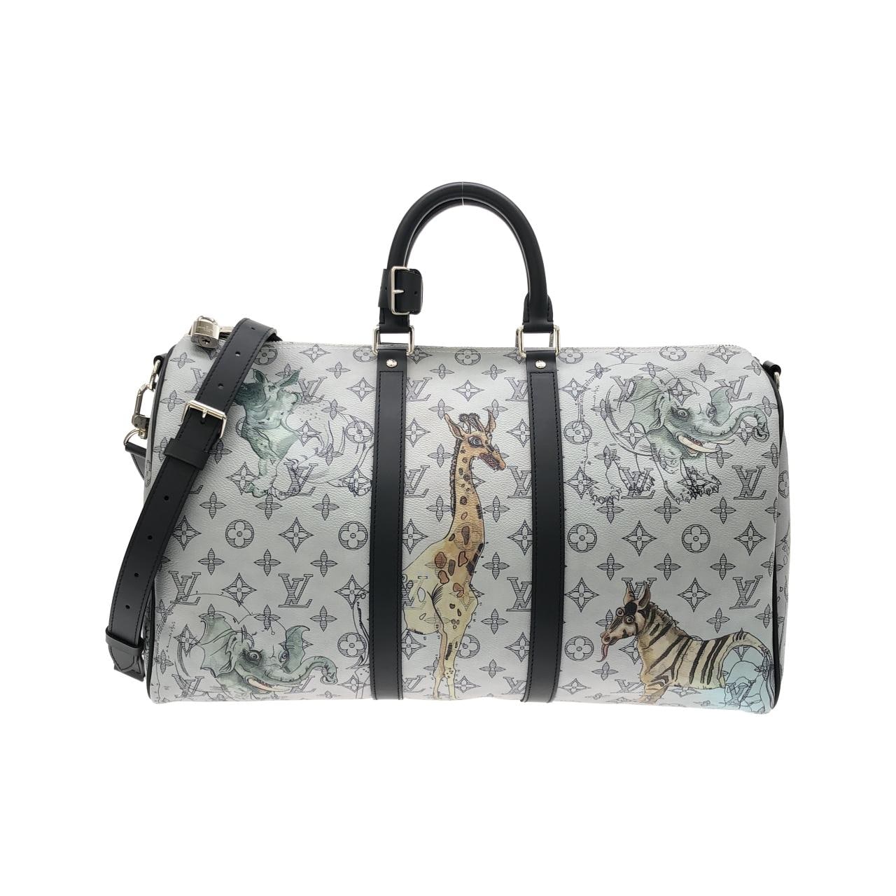 ルイヴィトン モノグラム サバンナ(チャップマン) キーポル バンドリエール 45cm M41449 ボストンバッグ