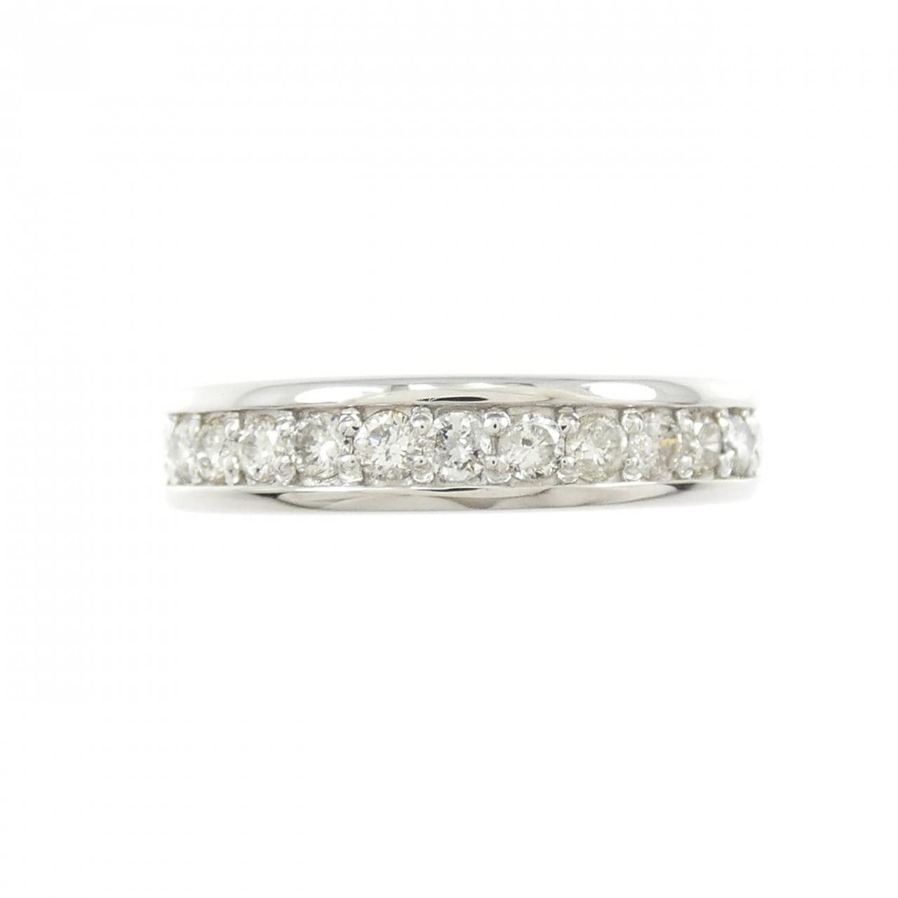 PT900 ハーフエタニティ ダイヤモンド リング 0.50CT