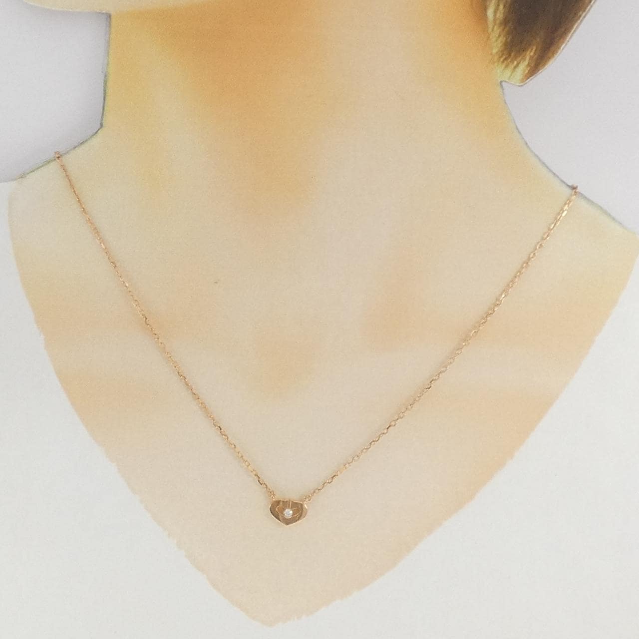 Cartier C heart small necklace