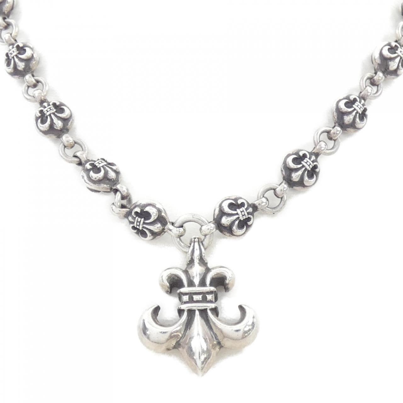 クロムハーツ CHROME HEARTS 1B 20 BS FLEUR 2353 304 0008 4200 NECKLACE