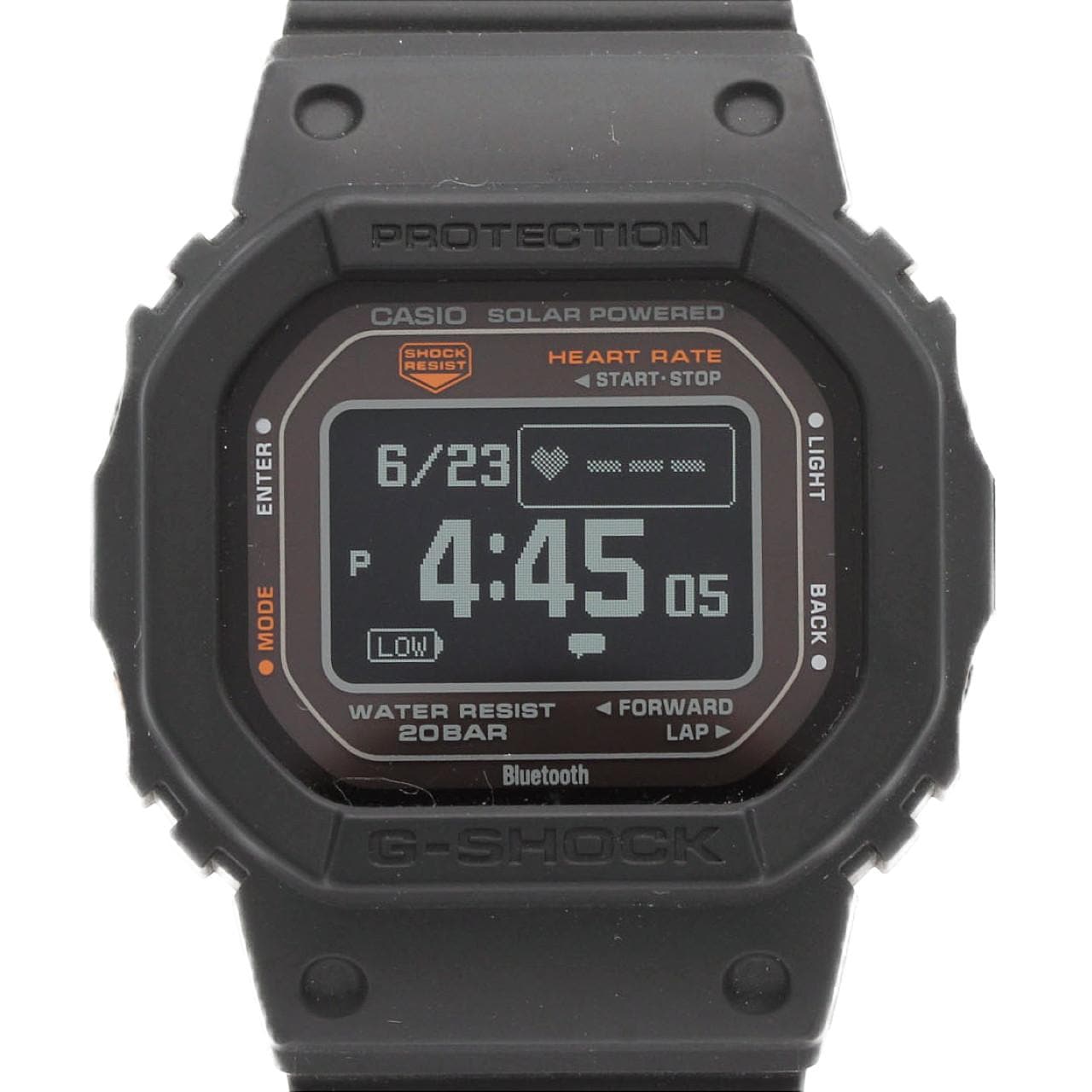 カシオ G-SHOCK DW-H5600-1JR ラバー ソーラークォーツ
