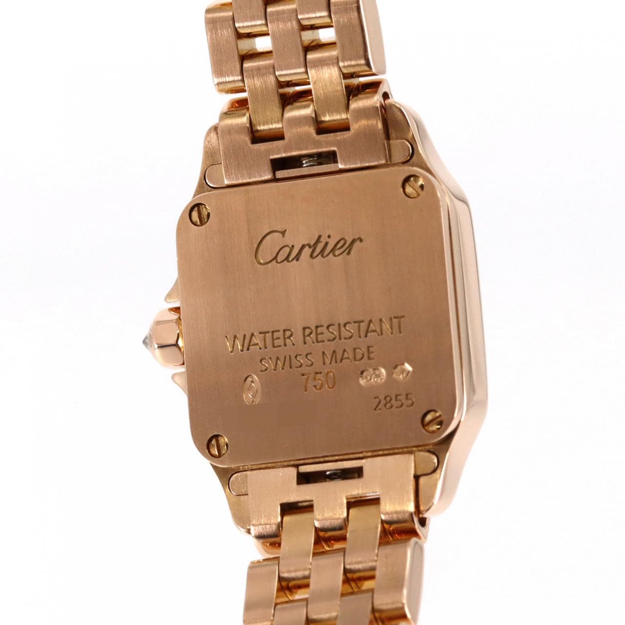 カルティエ ミニサントスドゥモワゼル PG/D WF9011Z8 PG･RG クォーツ