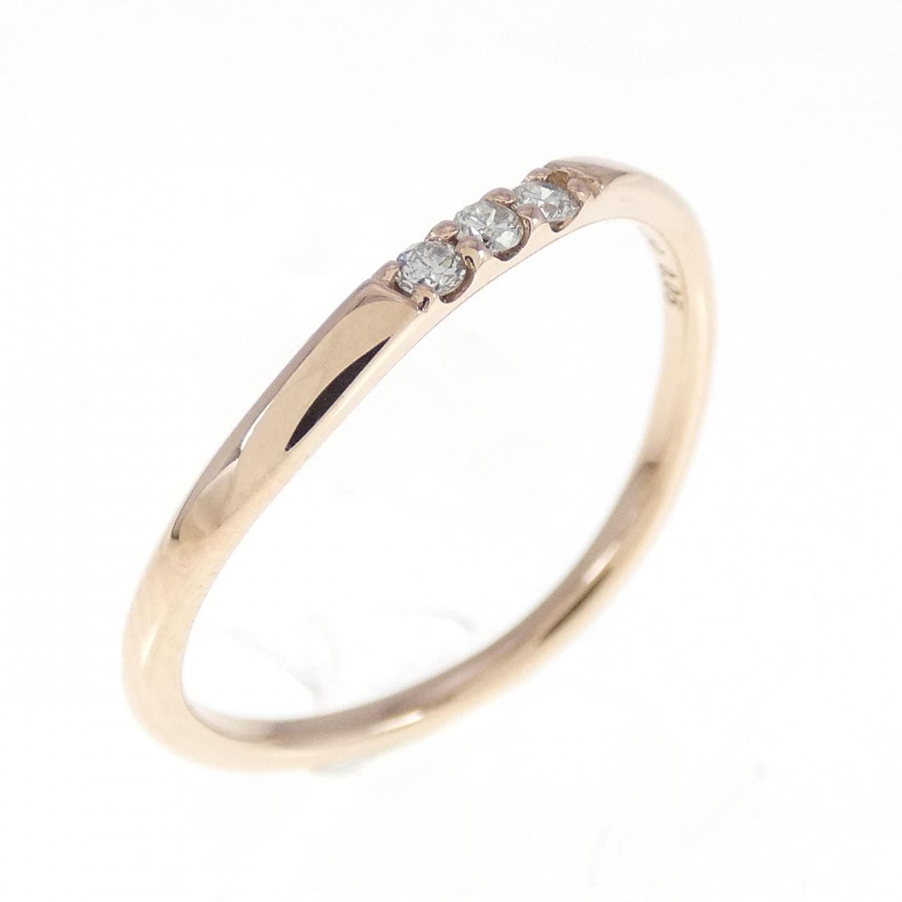 K10PG ダイヤモンド リング 0.05CT