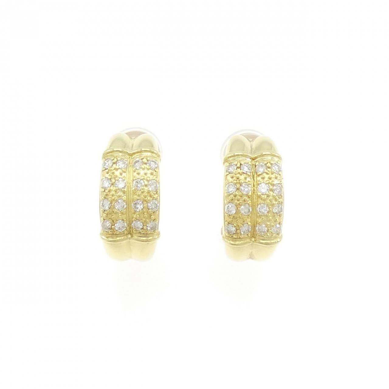 K18YG ダイヤモンド ピアス/イヤリング 0.52CT
