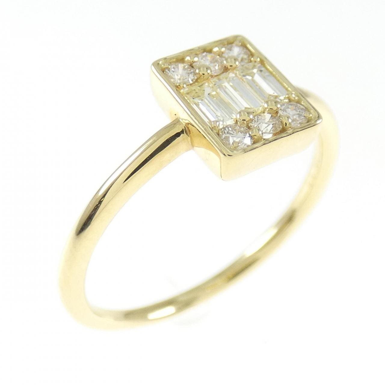 【新品】K18YG ダイヤモンド リング 0.30CT