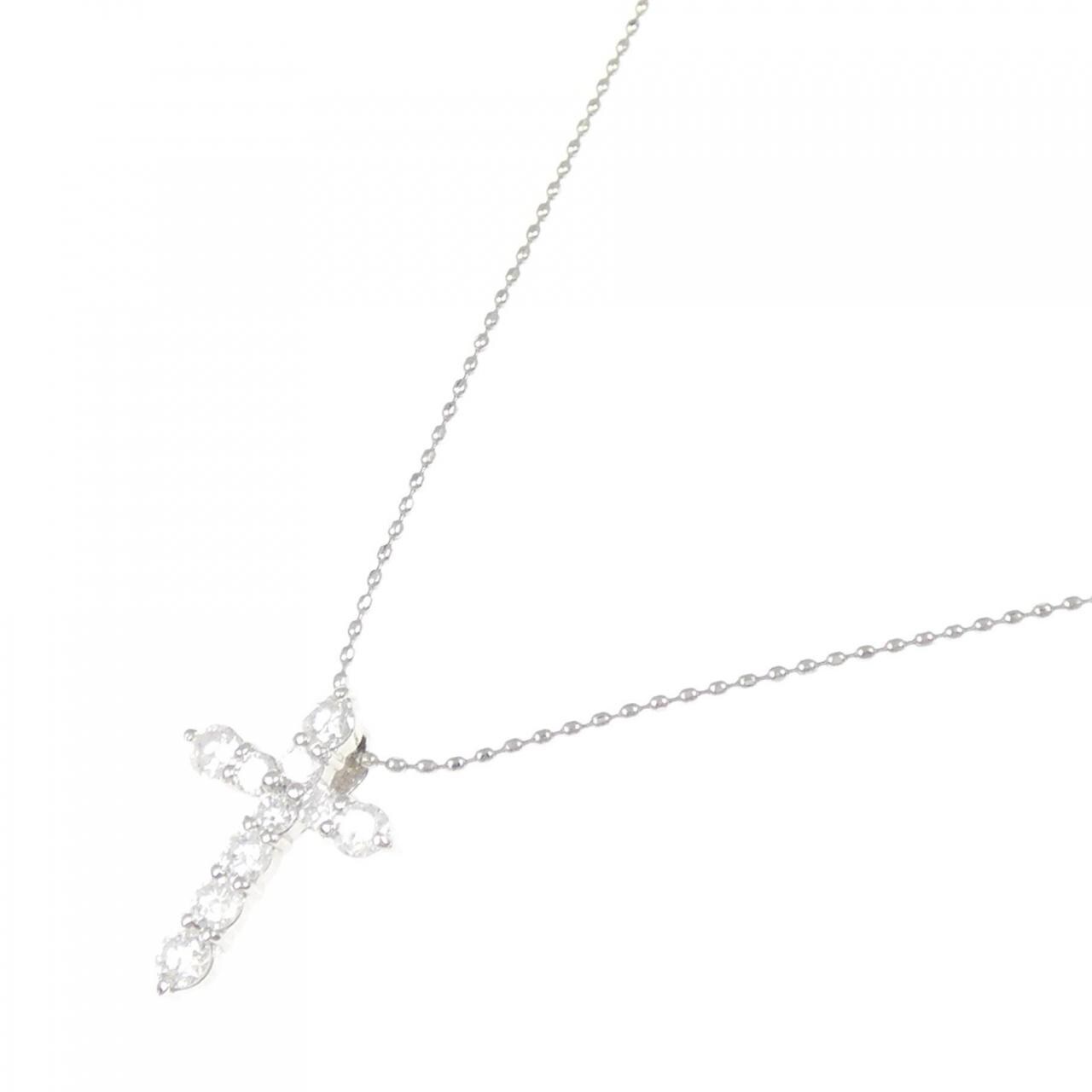 PT900/PT850 十字钻石项链 0.50CT