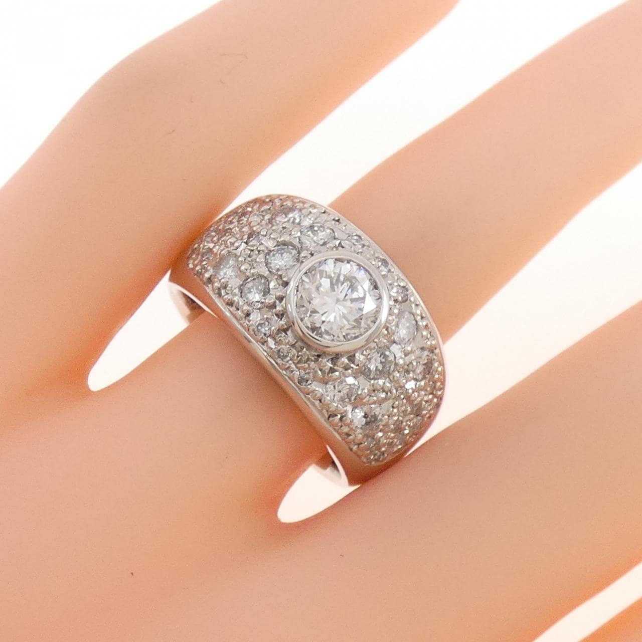 PT900 ダイヤモンド リング 1.002CT