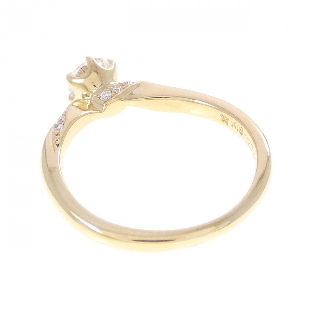 ギンザ タナカ ダイヤモンド リング 0.322CT