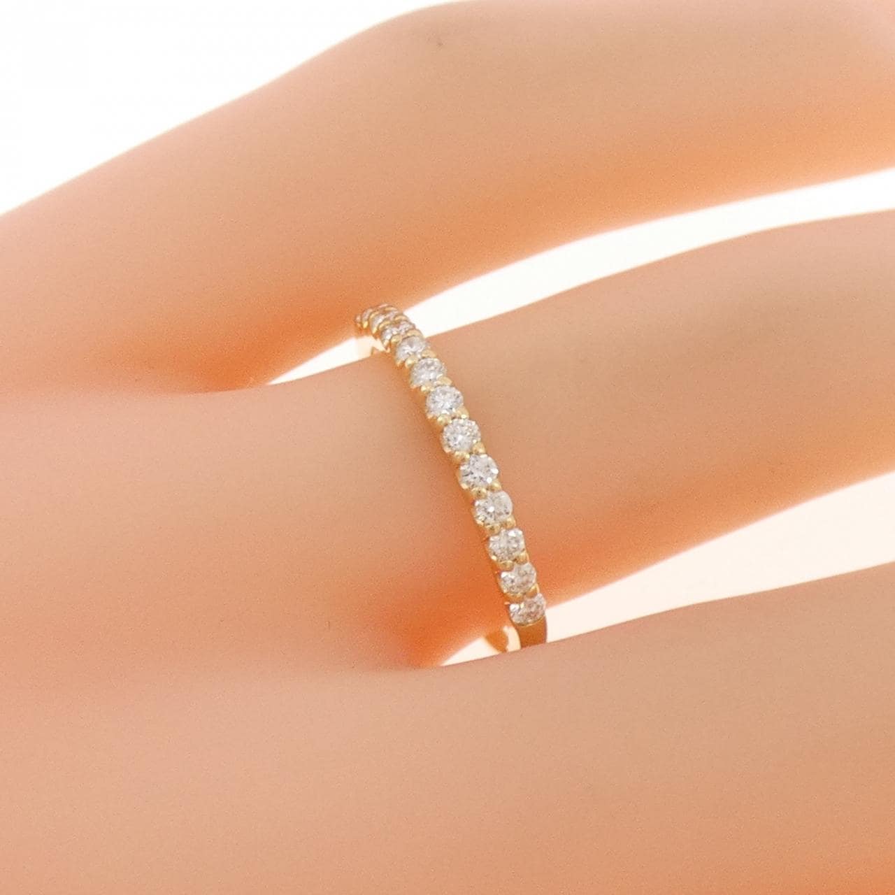 K18YG ダイヤモンド リング 0.23CT